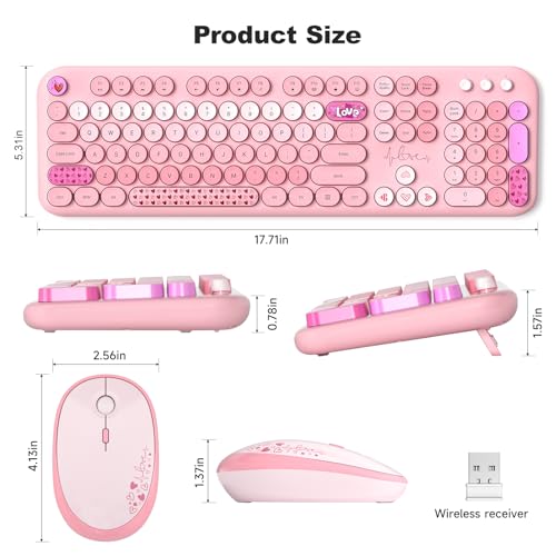 MOFII Retro Keyboard & Mouse Combo at 50% OFF - Image 6