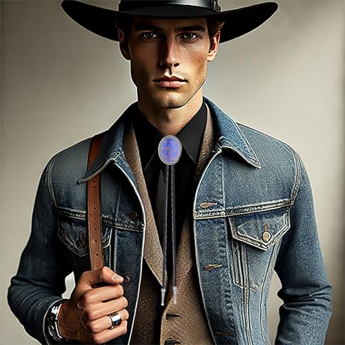 80% Off HL YMPONY Bolo Tie - Various Colored Stones - Image 2