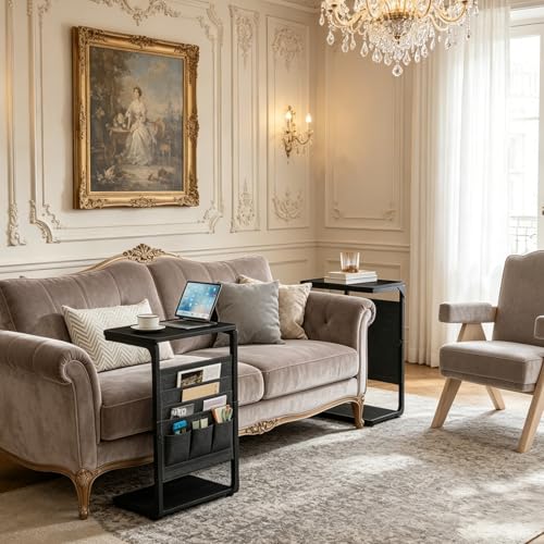 32% Off Vovonusy C-Shaped Side Tables with Storage - Image 2