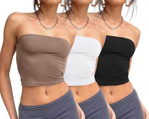 22% Off Trendy Queen 3-Pack Tube Tops