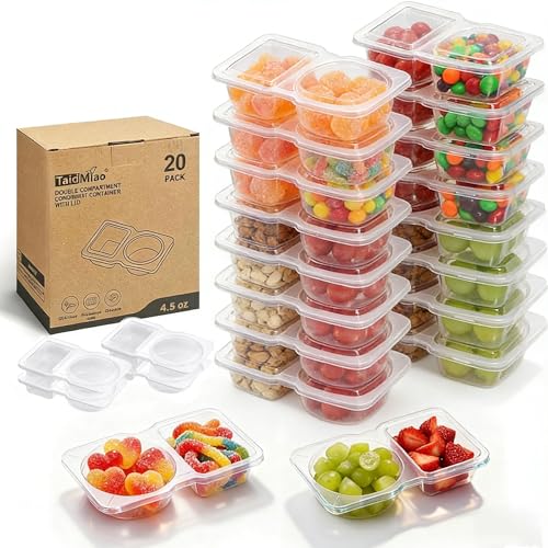 TaidMiao 49% Off 20-Pack Snack Containers with Lids