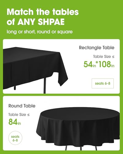 31% Off Pureegg Plastic Table Cloths 6 Pack - Reg 12.99 - Image 2