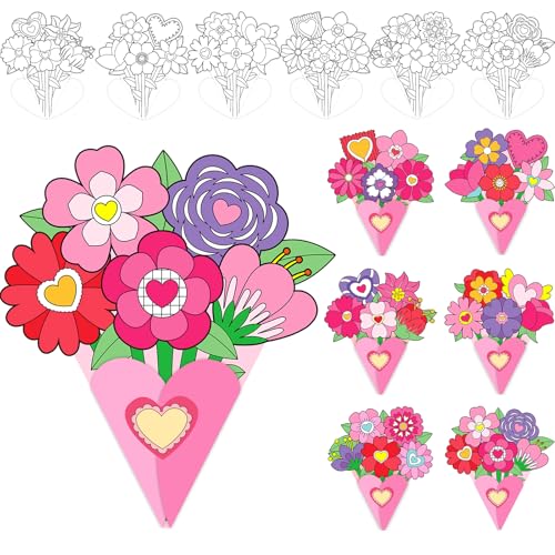 38% Off Fancy Land Valentine Flower Bouquet Craft Kit
