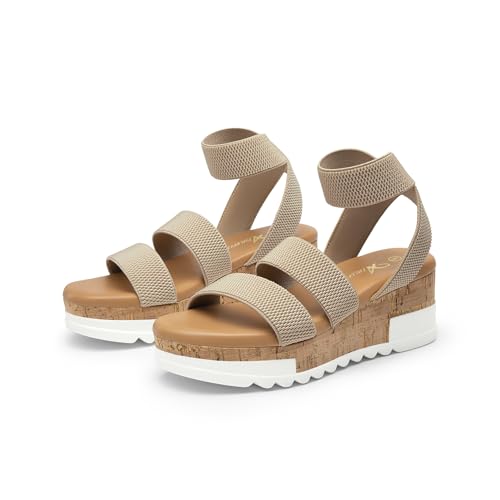 41% Off Athlefit Women's Platform Wedge Sandals
