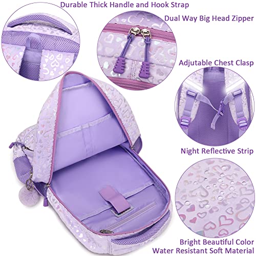 30% Off Fluffy School Backpack for Girls Teens - Image 6
