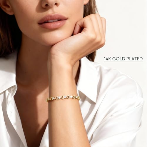 20% Off Goxygen 14K Gold Plated Tennis Bracelet - Image 2
