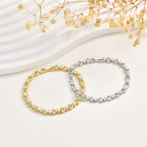 20% Off Goxygen 14K Gold Plated Tennis Bracelet - Image 5