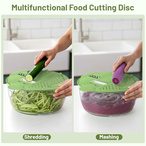 13% Off 5.3 QT Salad Spinner with Blades & Strainer - Image 6