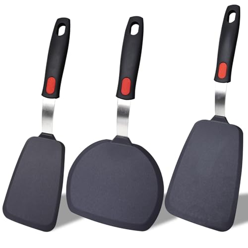 Save 28% on 3-Pack Silicone Spatula Turner Set