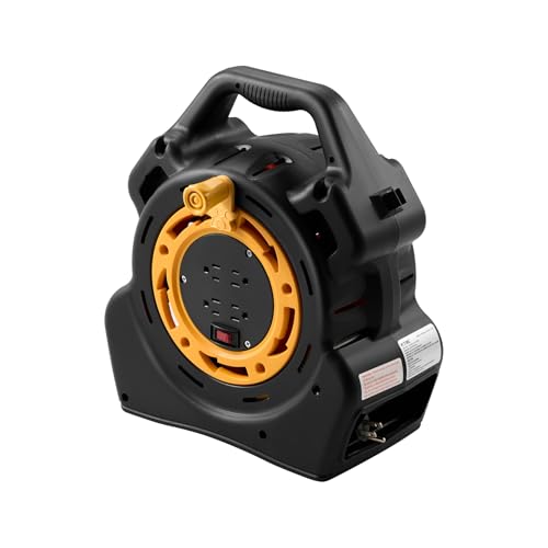 50% Off KTMC Retractable Extension Cord Reel 50FT