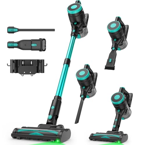 64% Off Zefiro Cordless Vacuum, Quiet 45-Min Run