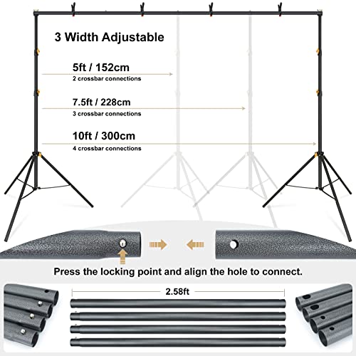 29% Off LINCO Photography Backdrop Stand Kit - Image 4