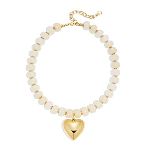 15% Off WOWORAMA Chunky Heart Necklace for Women