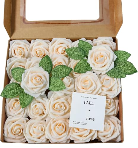 50% Off Meldel 25-Pack Artificial Roses for DIY Weddings