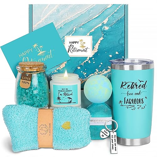 Retirement Spa Gift Basket for Women – 8 pcs