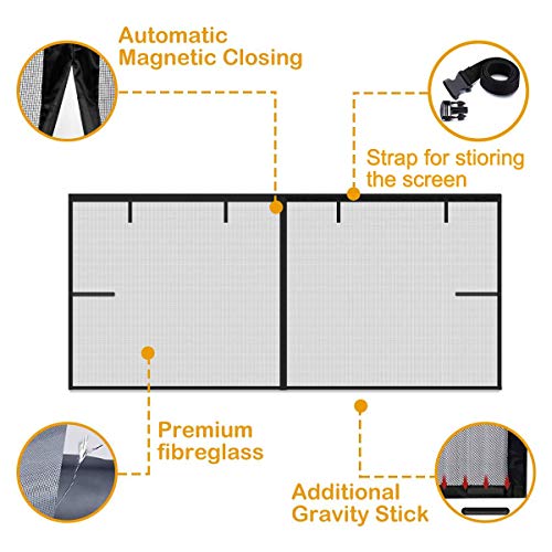 50% Off Ncidole Magnetic Garage Door Screen Door - Image 3