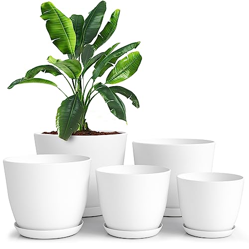 32% Off Utopia Home Plant Pots Set of 5 - $11.87