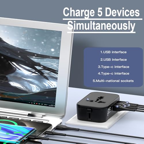 Universal Plug Adapter at $4.99: Travel Charge Worldwide - Image 3