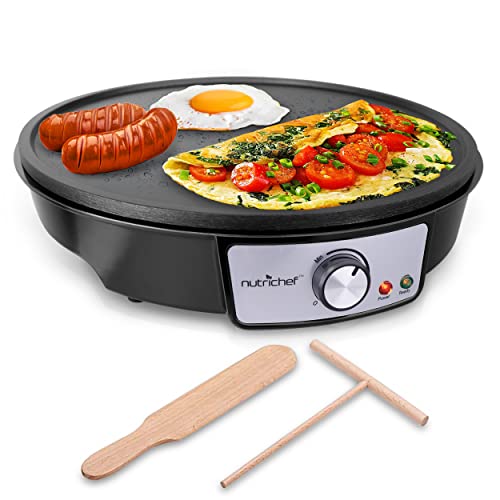 13% Off NutriChef Electric Griddle & Crepe Maker