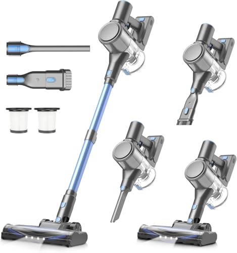 58% Off Zefiro Cordless Vacuum: 40Kpa Suction, 50-Min Runtime