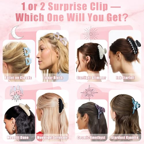 50% Off TOCESS Claw Clips 8-Pack for Women - Image 3