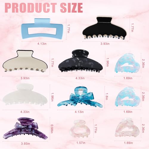 50% Off TOCESS Claw Clips 8-Pack for Women - Image 5
