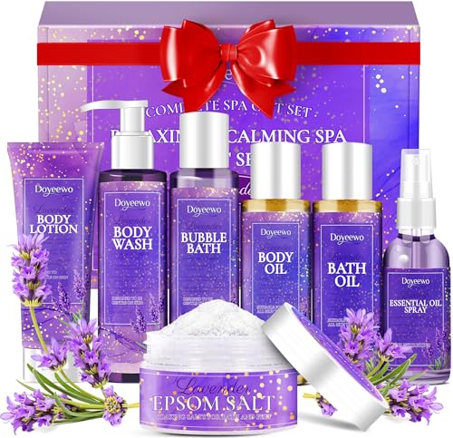 33% Off Lavender Spa Gift Set for Women - Under $10
