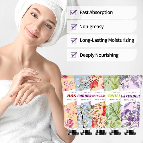 10-Pack Hand Cream Set - Natural Fragrance Travel Size - Image 5