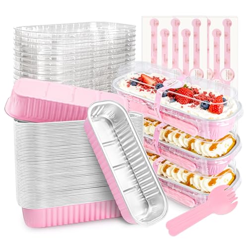 NPLUX 50-Pack Mini Cake Pans – 15% Off Today