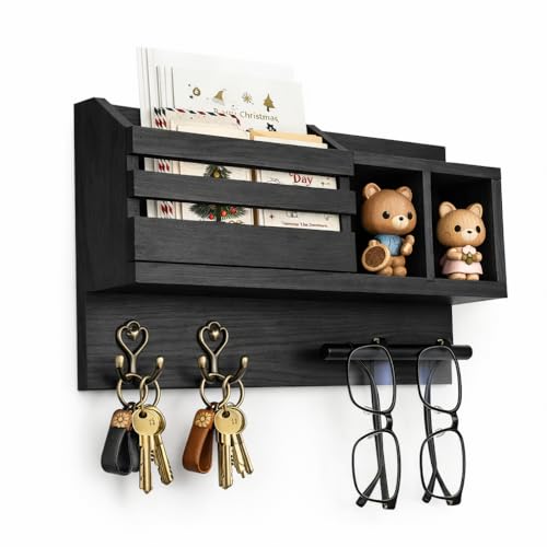 38% Off Wooden Key & Mail Holder for Entryway