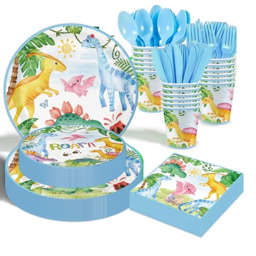 45% Off Dinosaur Birthday Party Supplies Set for Kids