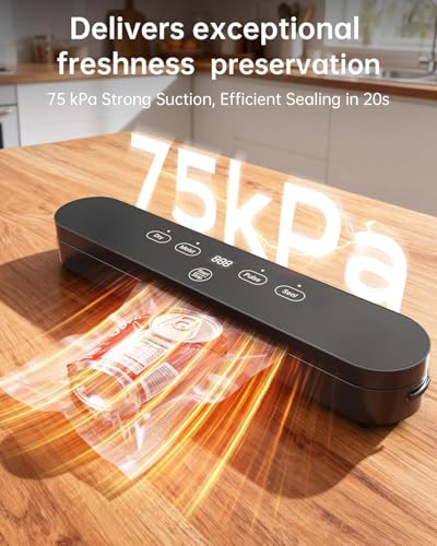 72% Off: 75kPa Vacuum Sealer Machine with Extra Savings Code - Image 3