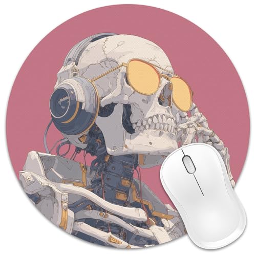 50% Off Skull Mouse Pad 8x8 – Urban Street Style Deal