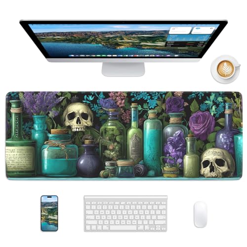 50% Off Skull Mouse Pad Large Desk Mat