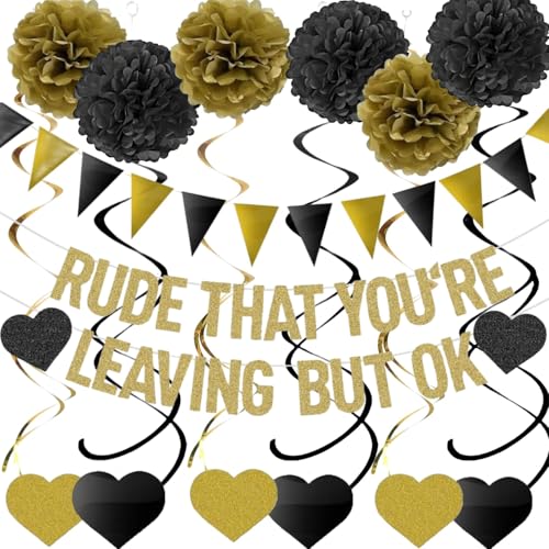 50% Off Funny Retirement Party Decor Kit