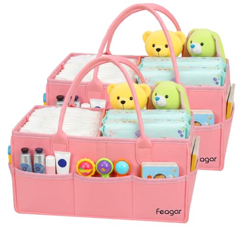 50% Off Feagar Baby Diaper Caddy Organizer 2-Pack