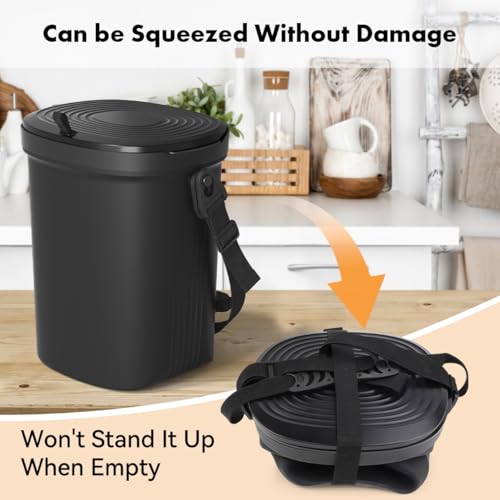 Surumer Mountable Compost Bin, 2 Gallon, Under Sink - Image 3