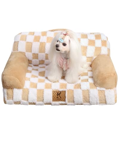 53% Off KSIIA Small Dog Bed with Waterproof Cover