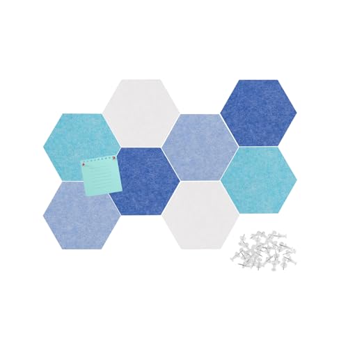 50% Off Afumazi Felt Bulletin Board Tiles, 8-Pack