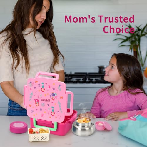 50% Off Kids Bento Box with Thermos, Drop-Proof & Safe - Image 6