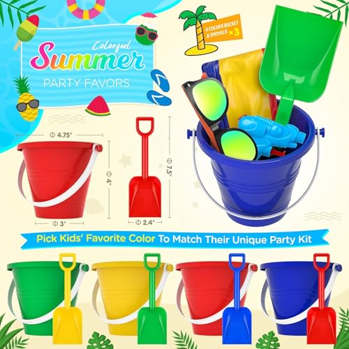 50% Off 60-Piece Beach & Pool Toy Set for Kids - Image 3