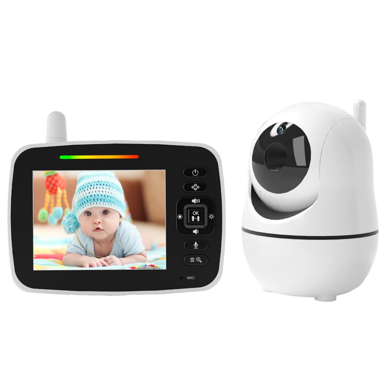 72% Off Kidsneed Baby Monitor with Camera & Night Vision - Image 1