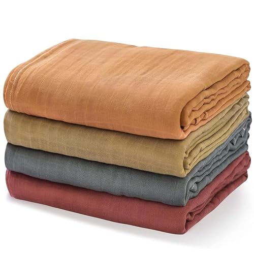 25% Off Momcozy Muslin Swaddle Blankets 4-Pack