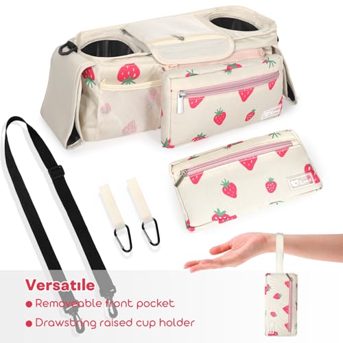 50% Off Universal Stroller Organizer with Insulated Cup Holders - Image 3