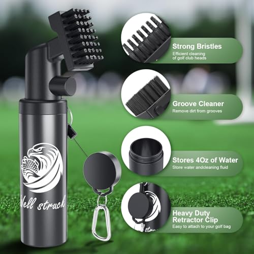 60% Off 2-Pack Golf Club Cleaner with Spray & Groove Tool - Image 2