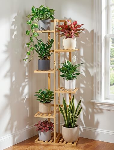 6-Tier Bamboo Plant Stand at 50% Off – Only $14.99 - Image 3