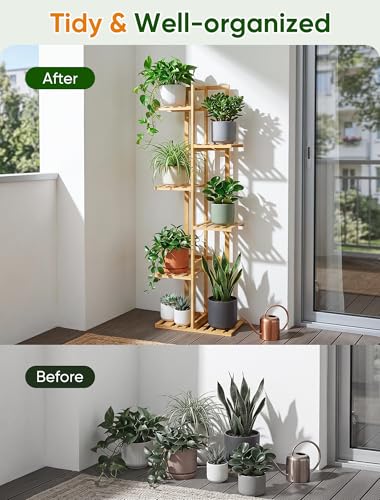 6-Tier Bamboo Plant Stand at 50% Off – Only $14.99 - Image 5