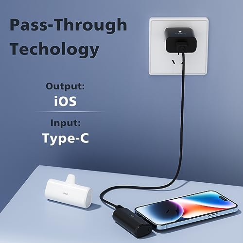 2-Pack Portable Charger for iPhone with Built-in Cable - Image 6
