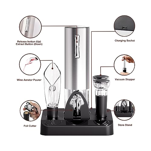 5% Off COKUNST Electric Wine Opener Set at $17.99 - Image 2