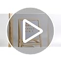 50% Off 4-in-1 Wooden Art Easel for Toddlers 2-4 with Code - Image 8